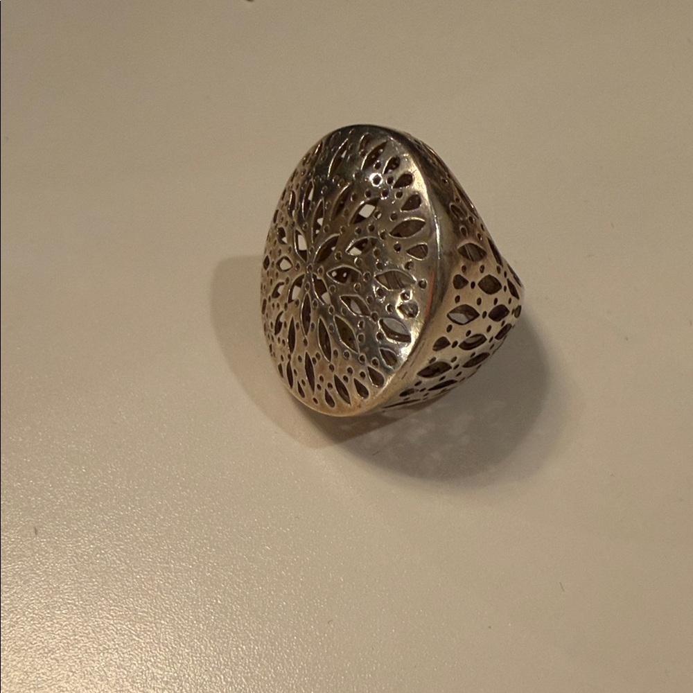 Silver Statement Ring - image 5